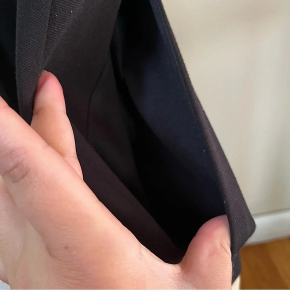 Iz Byer Juniors size 9 black and tan dress with pockets - Picture 8 of 8